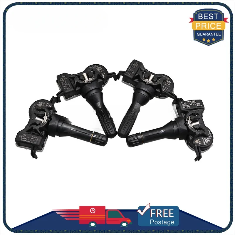

1/4Pcs 68105280AG TPMS Sensor For Dodge Durango Chrysler Voyager Pacifica Fiat 500X Jeep Compass Grand Cherokee Renegad 433MHz