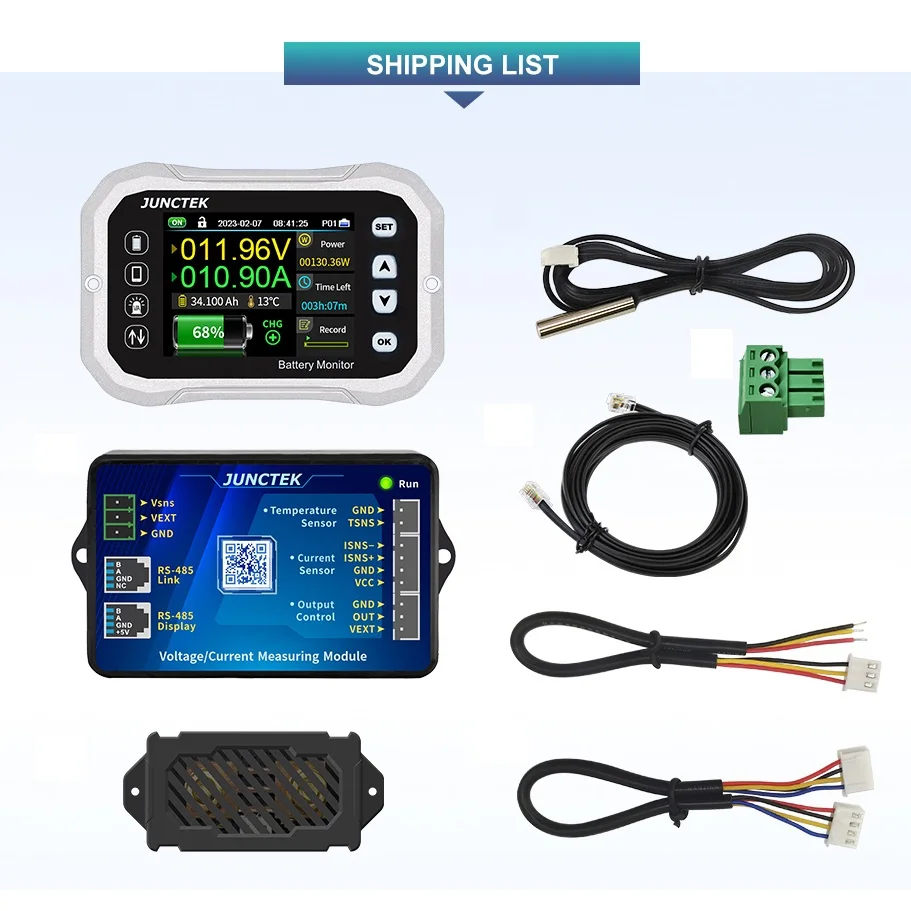 Imagem -06 - Coulombímetro Voltímetro Amperímetro Bluetooth Monitor de Bateria 0120v 0-100a 400a 600a Testador de Corrente de Tensão Kh160f Kh140f Kh110f