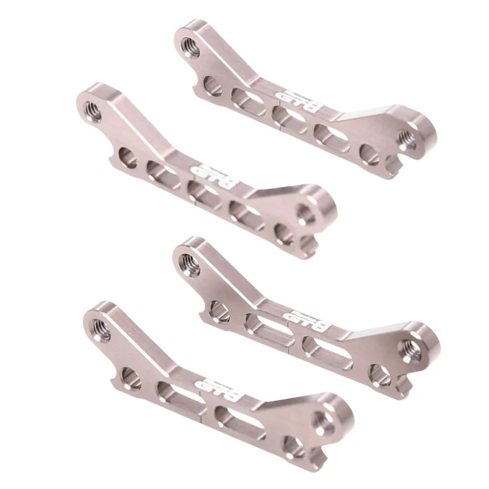 GTB CNC Aluminum 7075 Upper Arm Holder Set for 1/10 RC Touring Car Awesomatix A800RR Upgrade Part