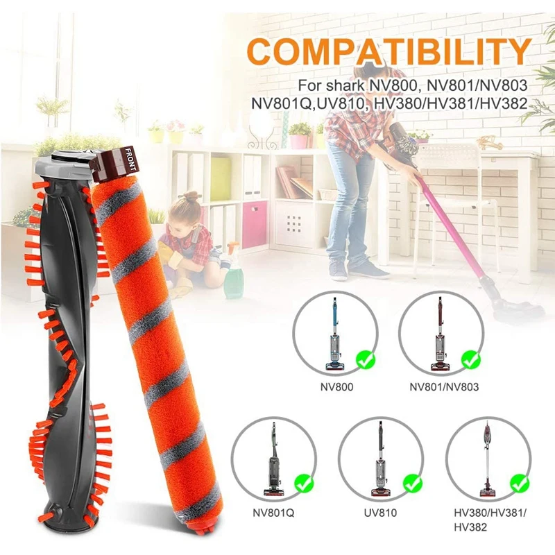 Reemplazo de cepillo de rodillo de vacío para Shark Duo Clean NV800 NV800W