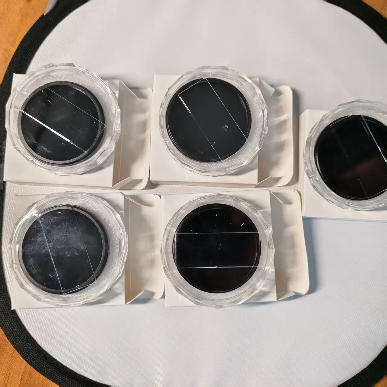 5Pcs Total 760nm 780nm 800nm 830nm 850nm HWB760 HWB780 HWB800 HWB830 HWB850 IR Long Pass Filter Optical Glass