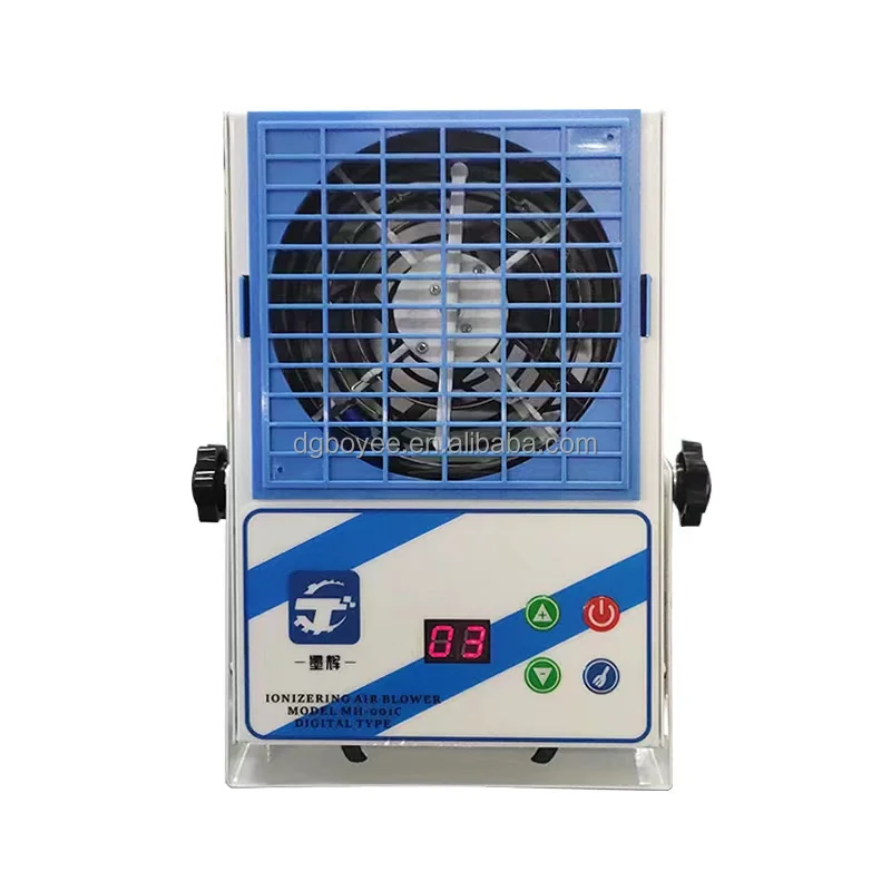 New type ion air machine anti-static industrial static eliminator with digital display automatic cleaner Function BY-001C