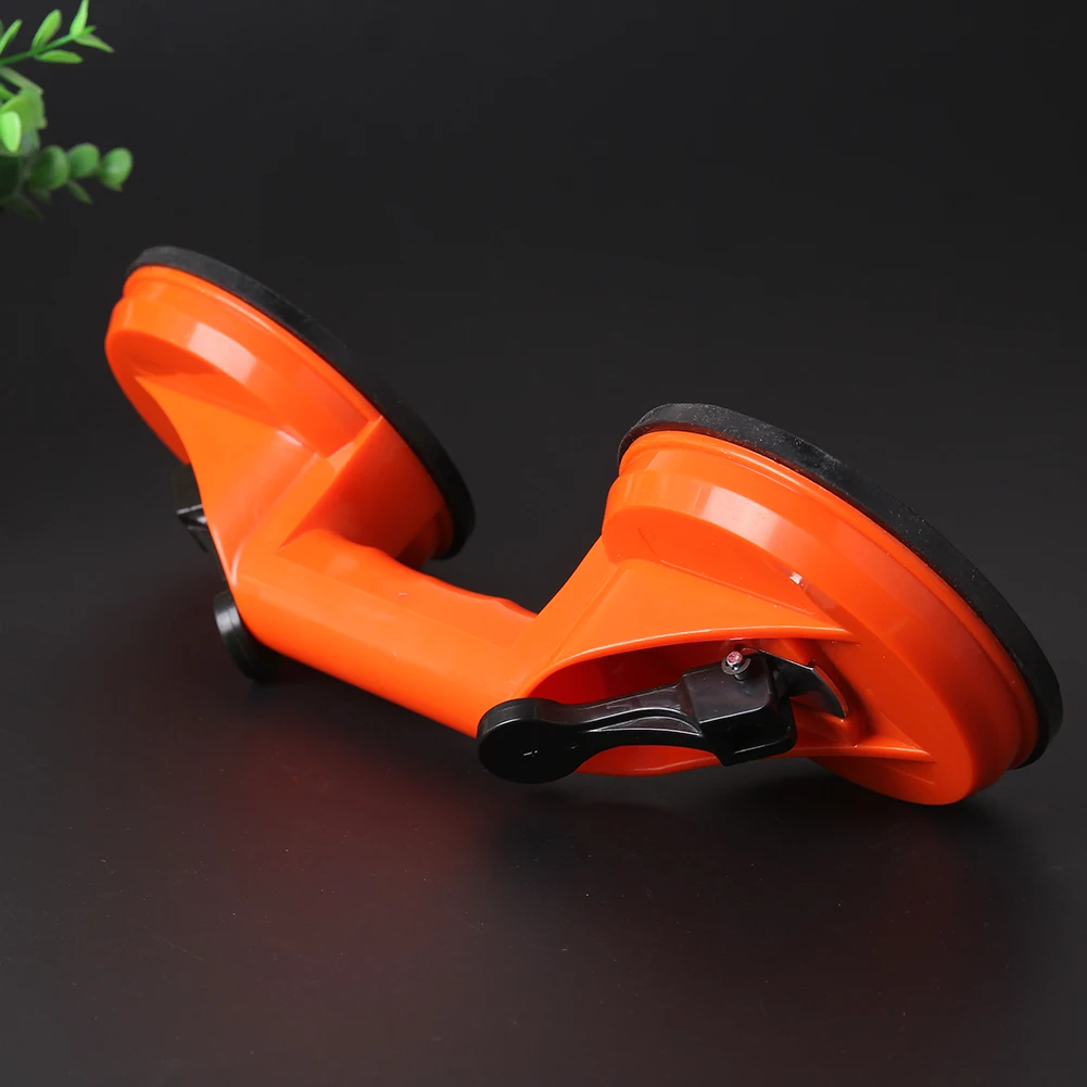 Auto Truck Dent Remover Sucker Dubbele Kopjes Glazen Tegel Sucker Plaat Sterke Verwijderbare Lagers Puller Tool Opening Pry Zuignap
