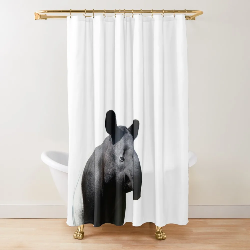 

The Most Handsome Tapir in the World Shower Curtain Waterproof Bath And Anti-Mold Bathroom Fabric Anime Shower Curtain