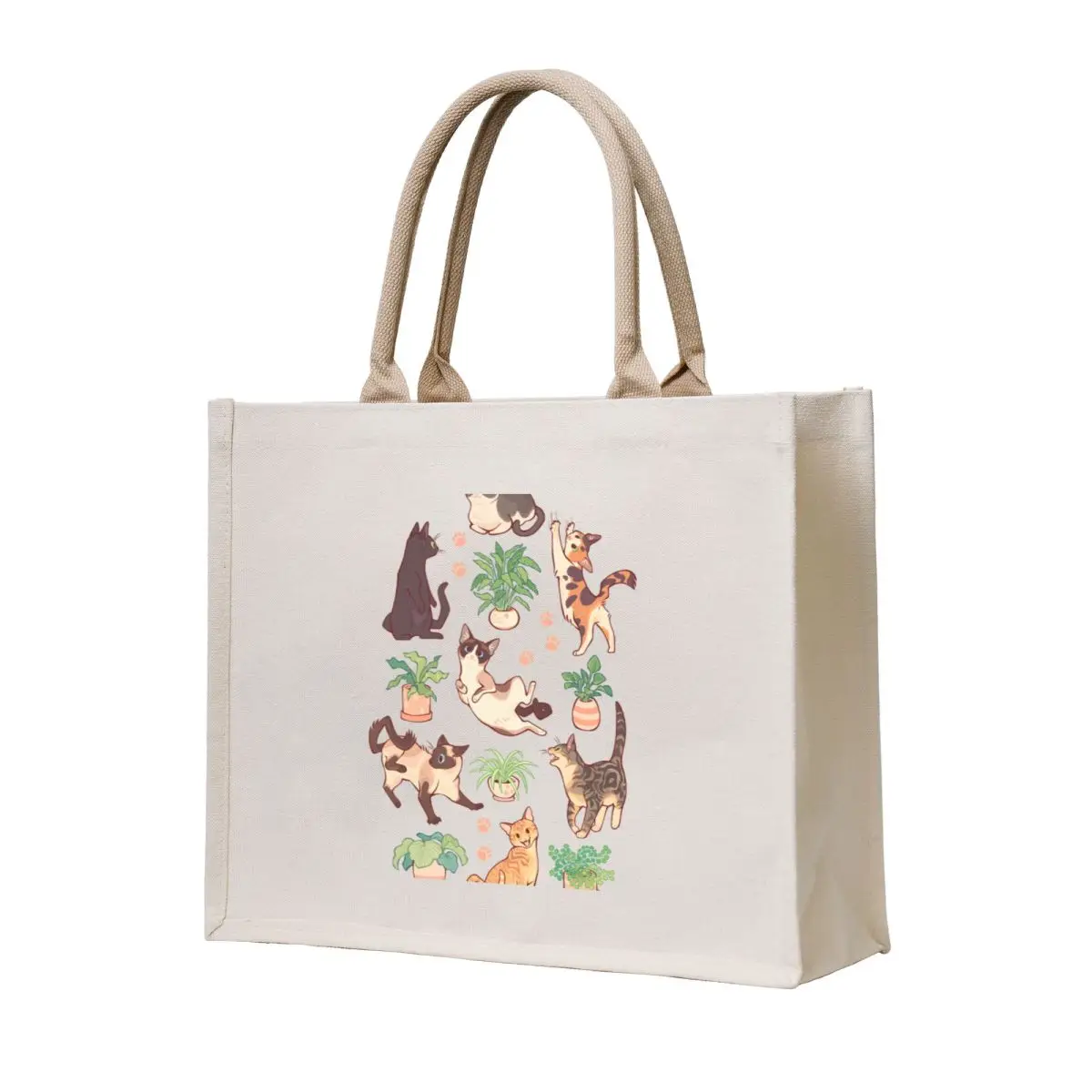 

Cozy michis in beige Tote Bag bags luxury women canvas tote cute tote bag