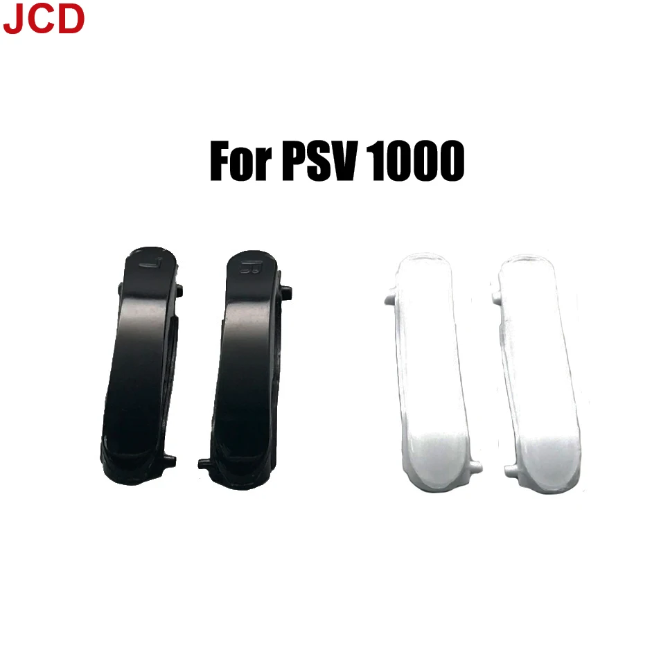 JCD White/black Color L R Trigger Button replacement for PSV1000 Game Console Shell Housing LR button For PSV 1000