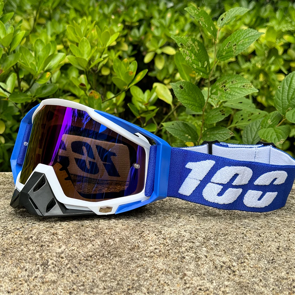 Gafas de carreras para Motocross, lentes para motocicleta, Ciclismo Mtb, 100