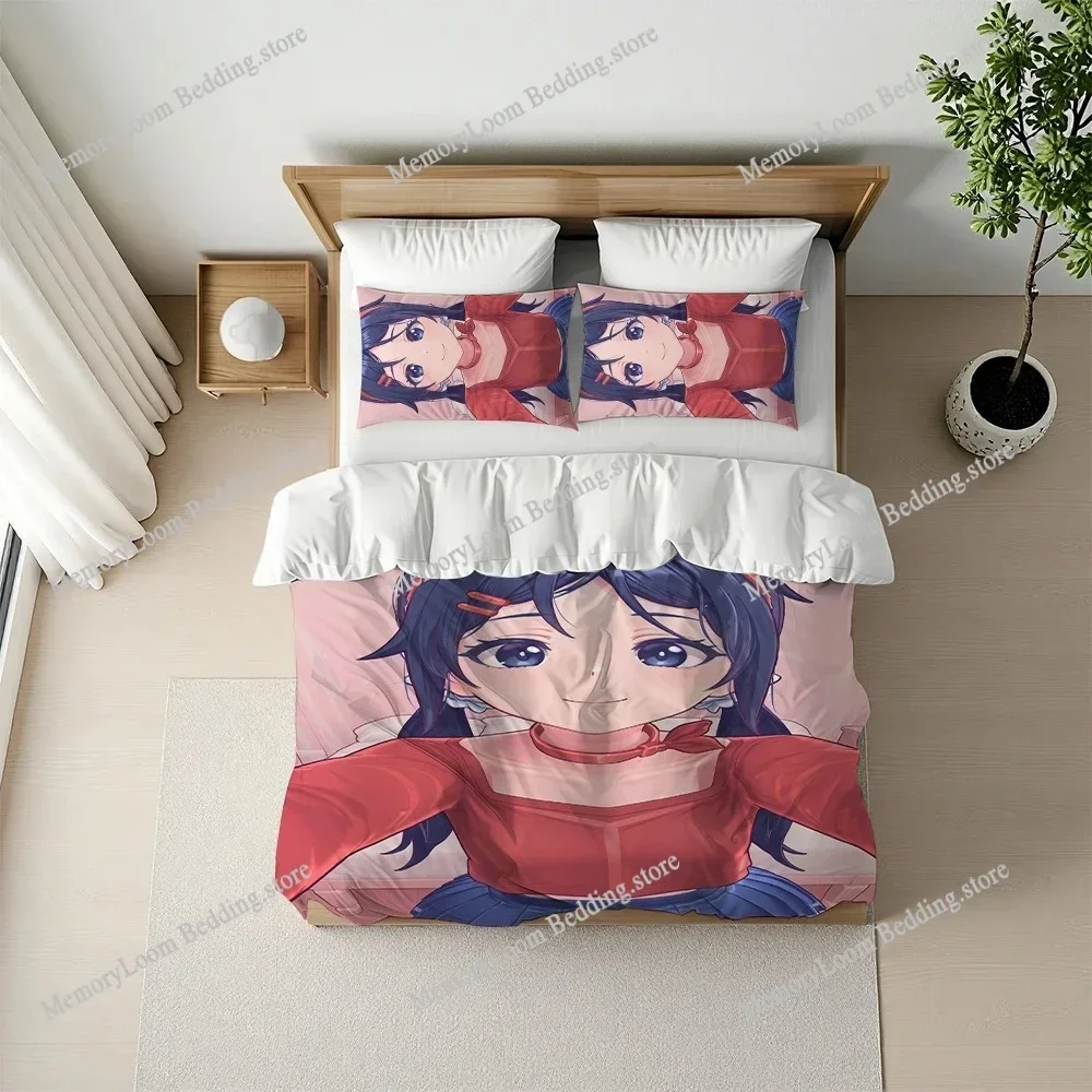 Hot Game M-MiSide-Mita Duvet Cover Set Home Style Bedding Soft Laundry Cotton Bed Four Seasons Student Dormitory Luxury Gift741