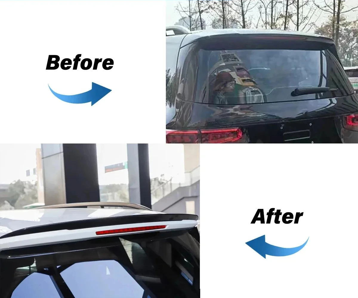 For Mercedes Benz Glb X247 Glb180 200 Glb35 2019+ AMG Car Rear Roof Boot Trunk Spoiler Top Tail Wing Lip Body Kits Accessories