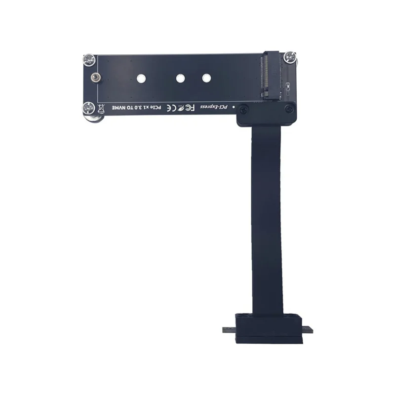 

Гениальный-М. 2 адаптера NVME SSD Pcie 3.0 X1 для поддержки прямоугольной конструкции 90 градусов 2242/60/80