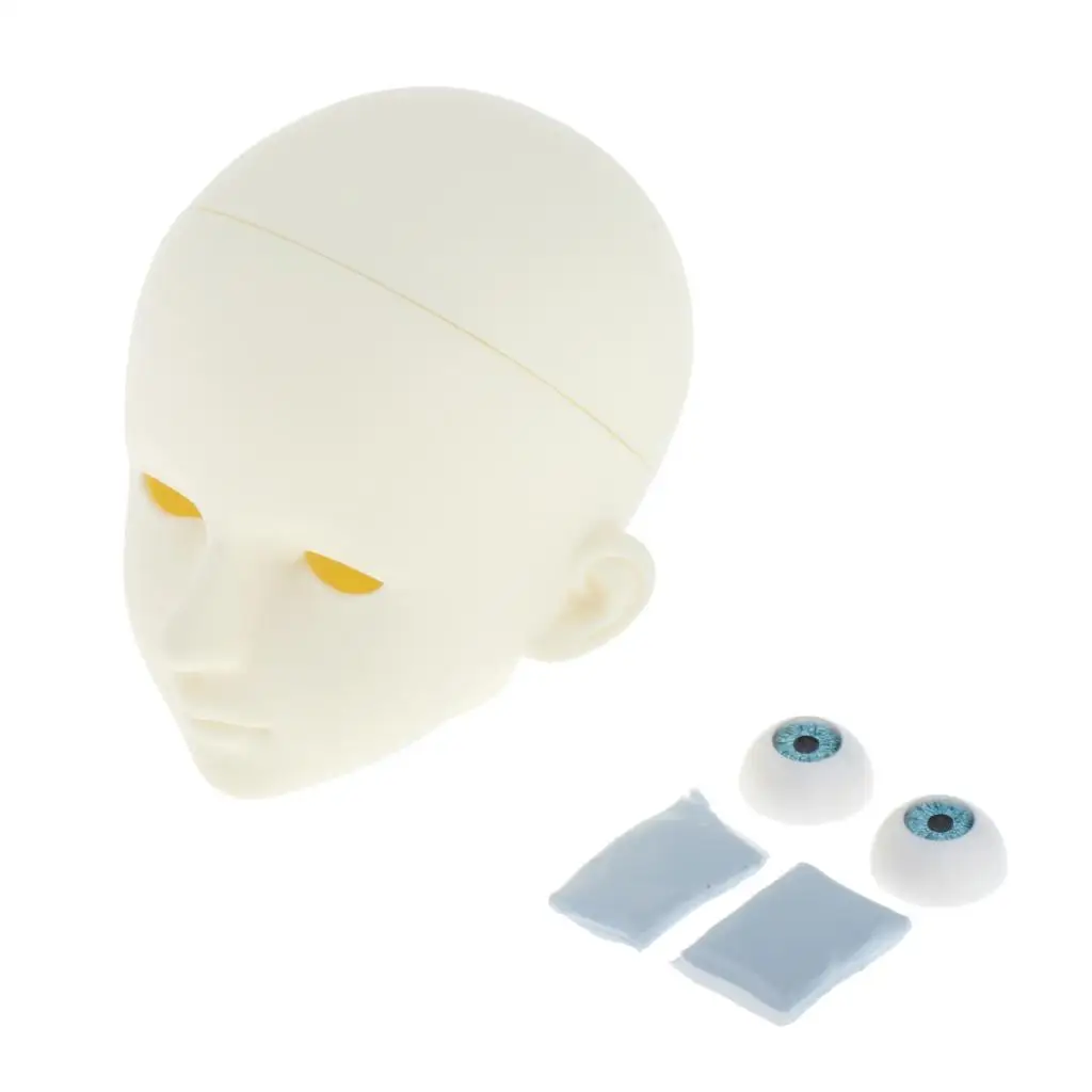 1/3 Doll Head with Removable Eyes /3 DOD Dolls Repair and Making
