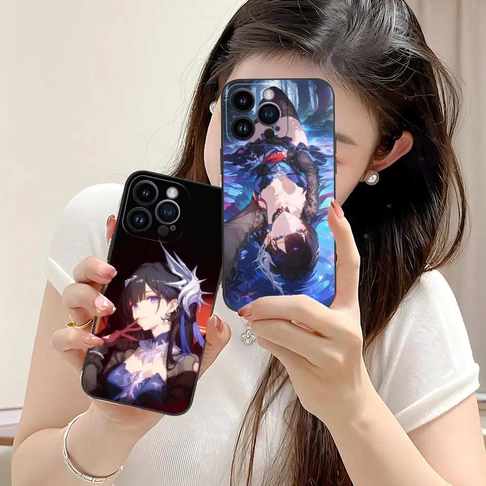 

Honkai Star Rail Hysilens Phone Case for iPhone 17 16 15 14 13 12 11 X XR XS 8 7 Pro Max Plus Mini Colour Protective Luxury