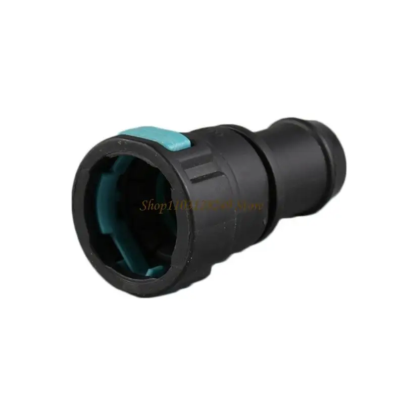 ストレート燃料コネクタ クイックディスコネクトフィッティング プッシュボタンロック付き 18mm ホースパイプ用 工具不要の取り付け不要