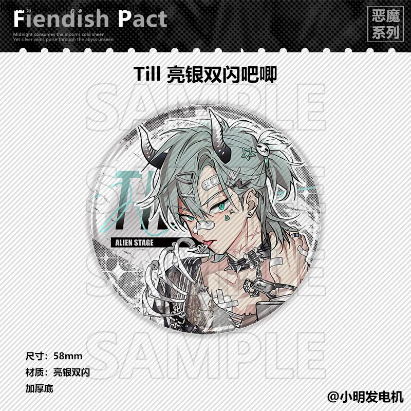 أنيمي الغريبة المرحلة إيفان حتى تأثيري شيطان سلسلة الشكل الاكريليك حامل الكرتون شارة شعار بطاقات شفافة بطاقة كم هدية