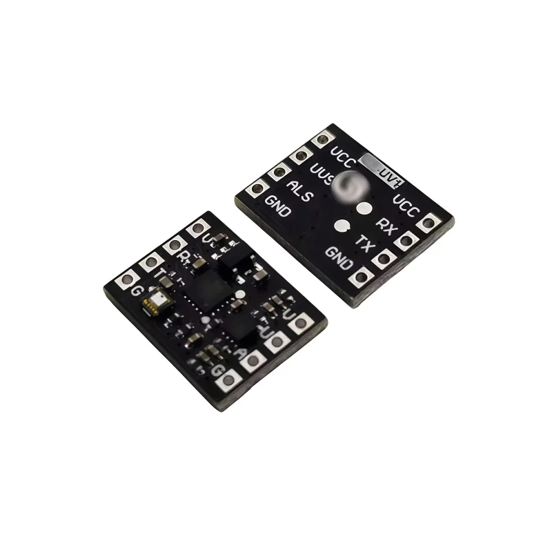 UV1 serial port ultraviolet light UV light intensity sensor voltage output connected to ML8511 VEML6070 module