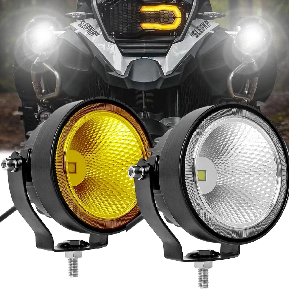 

4inch LED Work Bar Motorcycle Auxiliary Led Spot 4x4 Truck Tractor SUV 6000K lens spotlight Flasher Boat ATV UTV Jeep Fog Lamp