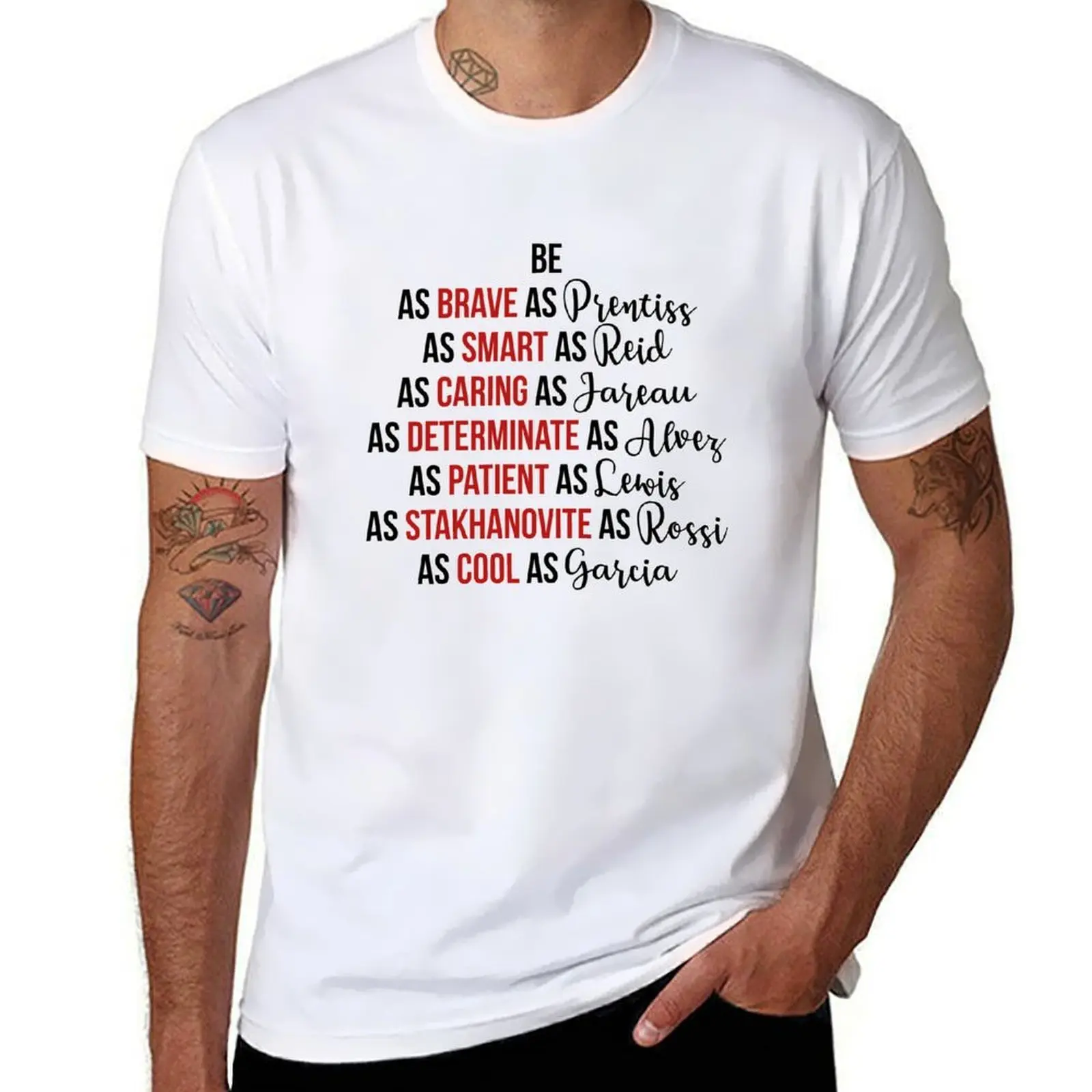 

Criminal Minds T-Shirt t shirts designer t shirts for man cotton T-Shirt