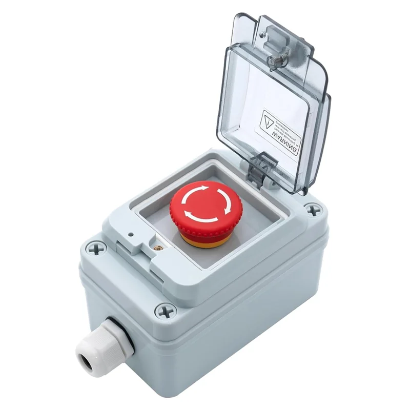 

Промышленная кнопка аварийной остановки, электрический выключатель, водонепроницаемость IP67 для строительства, фабрик или на открытом воздухе