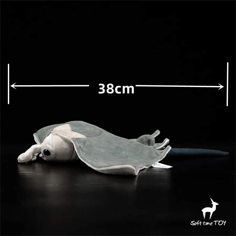 Manta Ray High Fidelity Anime Cute Fish Plushie Devil Rays Plush Toys Lifelike Animals Simulation Stuffed Doll Kawai Toy Gifts