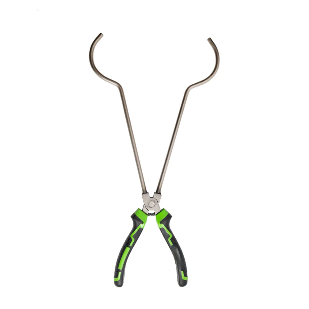 Steel Crucible Tongs Long Handled High Temperature Resistant Pliers For Jewelry Making Metal Casting Smelting Workshop Tool