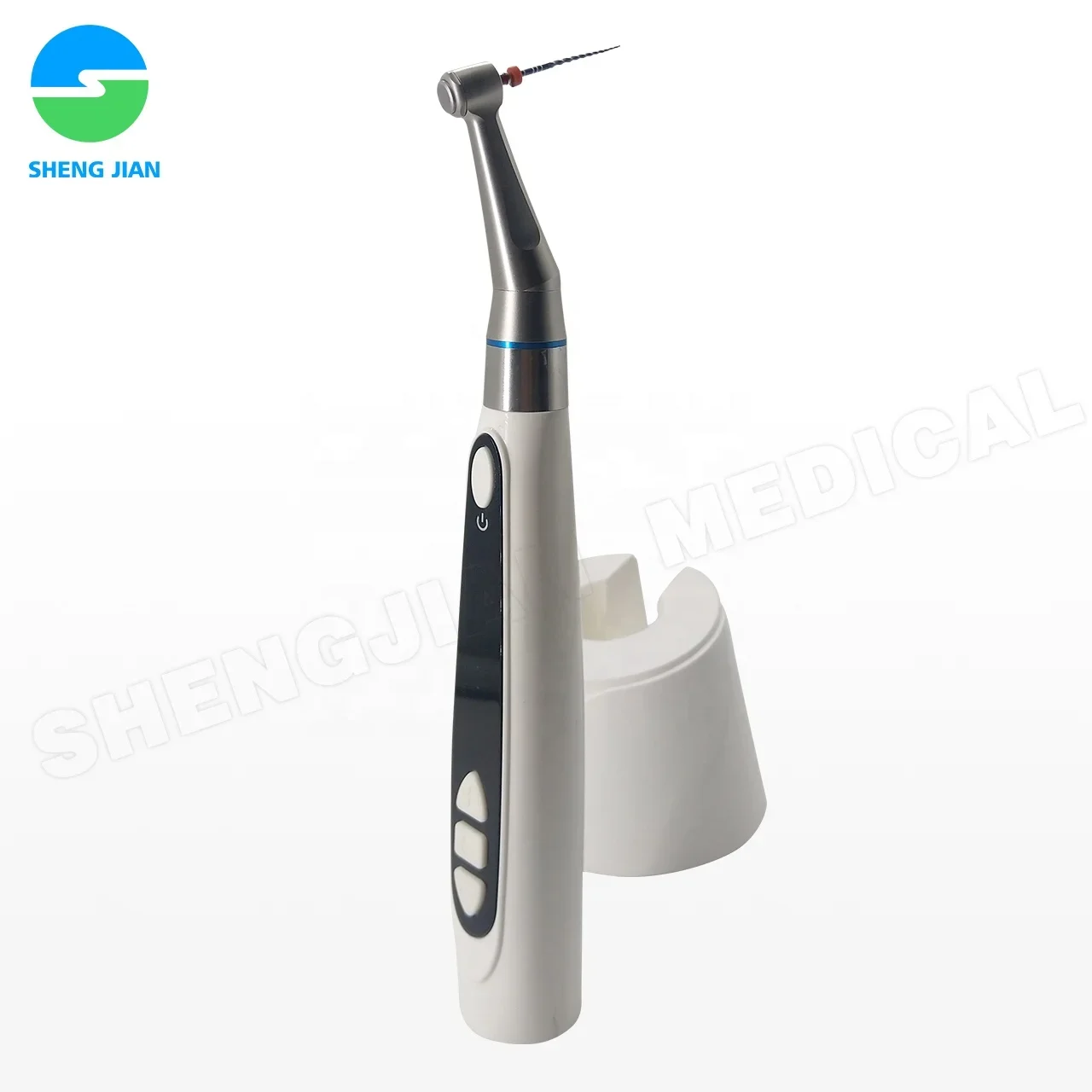 SHENGJIAN Root Canal Treatment Cordless den tal Endomotor Contra Angle den tal Led Wireless Endo Motor