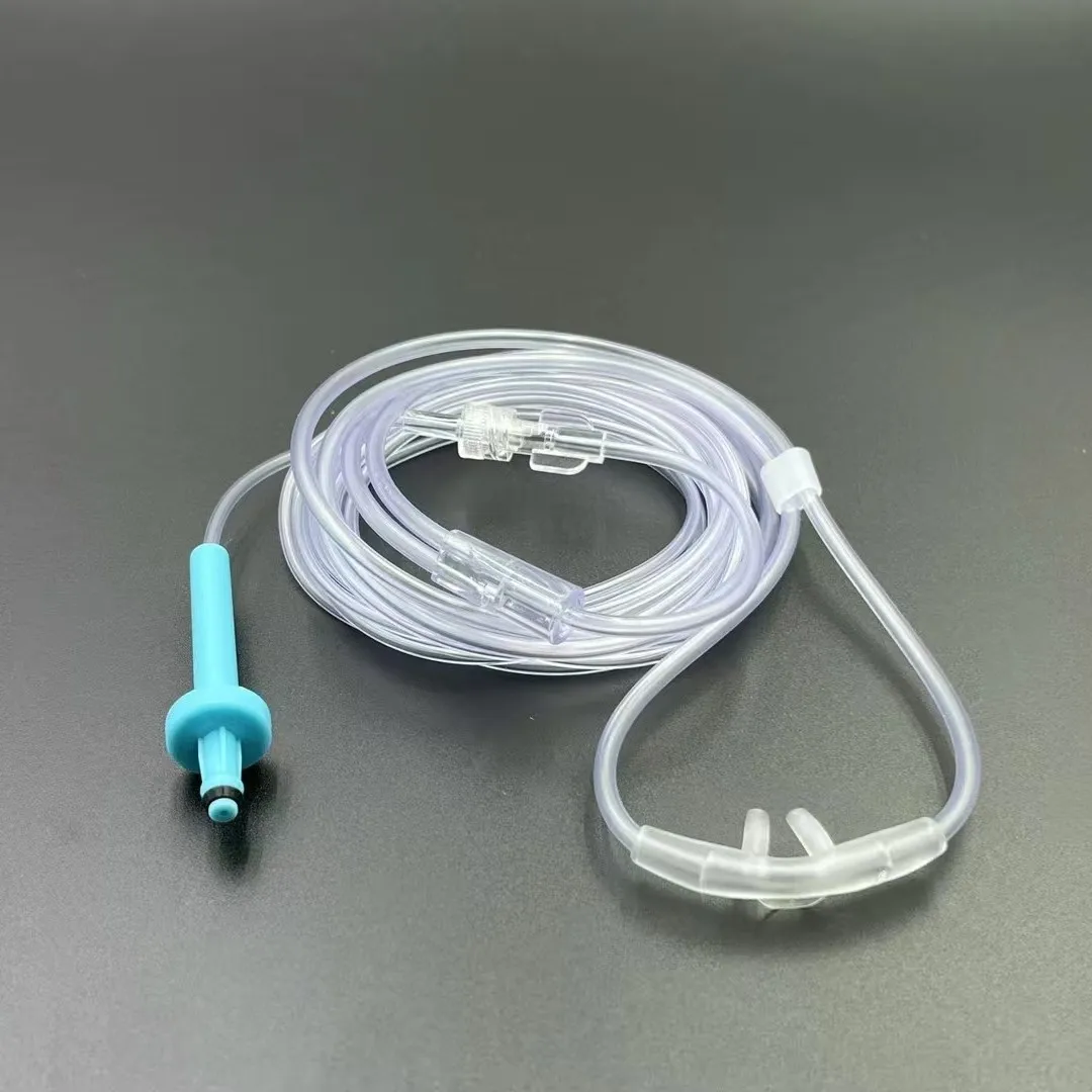 Side Flow CO2 Sampling Tube Pneumatic Adapter Compatible With Medical Monitors