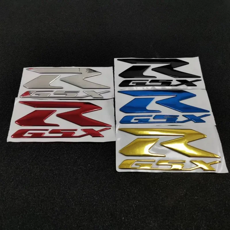

1 пара 3D наклеек для украшения мотоцикла, наклейки с логотипом, эмблема для GSX 250 400 600 750 1000 1300 K1 K2 K3 K4 K5 K6 K7 K8 K9