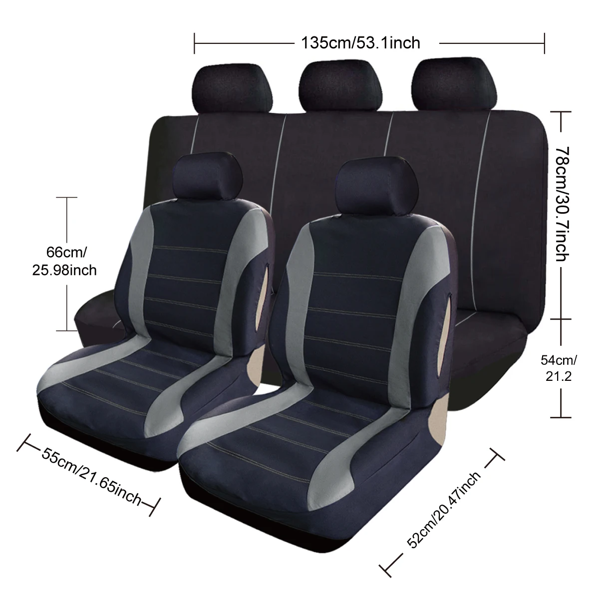 Fundas de asiento de coche de tela transpirable, conjunto completo Universal, apto para Lada Priora, Renault Logan, accesorios interiores para camiones y SUV