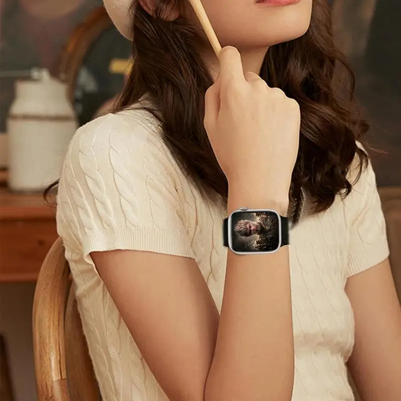 IWatch S8 울트라 스마트 워치 스트랩, 스마트워치 손목 밴드 교체 부품, 38mm, 40mm, 41mm, 42mm, 44mm, 45mm, 49mm