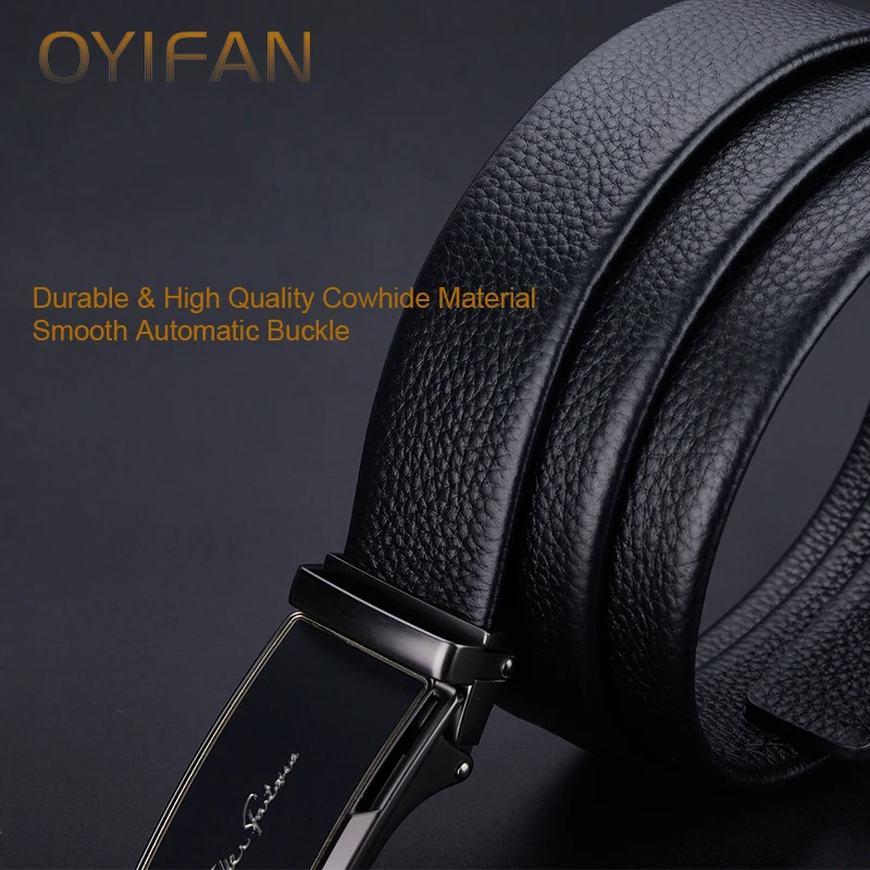 Genuine Leather Automatic Men Belt Luxury Strap Belt for Men Designer Belts Men High Quality Fashion Belt