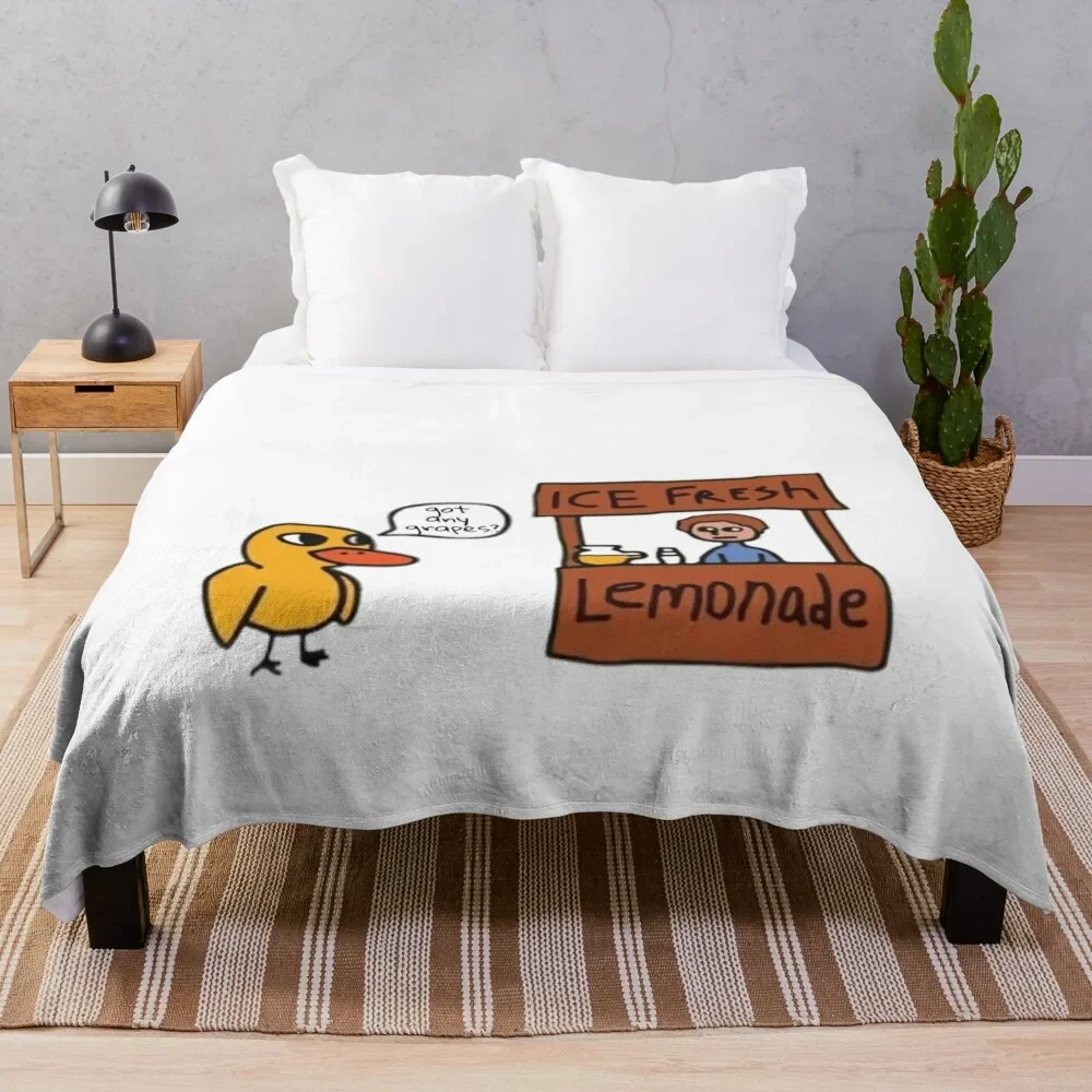 Got any grapes ?lemonade stand kids t-shirts. Throw Blanket anime Sofa Throw Blankets