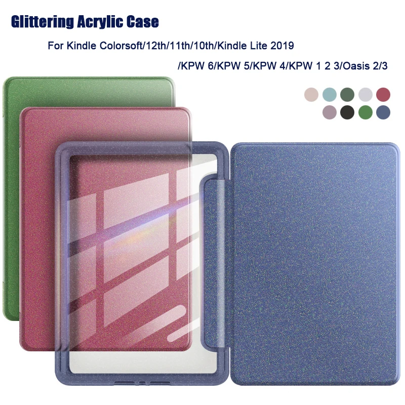 Case for Kindle 2024 2022 2021 Paperwhite Colorsoft 1 2 3 5 6 10th 11th 12th Generation 6 6.8 7 Inch Magnetic Pouch Cover Shell