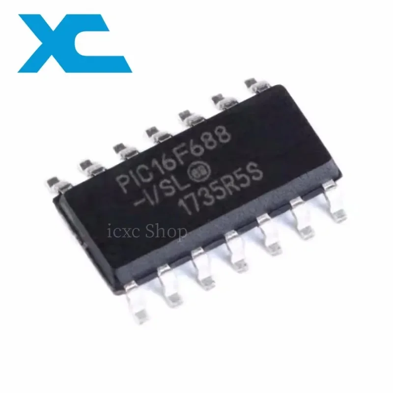 PIC16F688-I/SL SOIC-14 8-Bit-Mikrocontrollerchip MCU 20 MHz