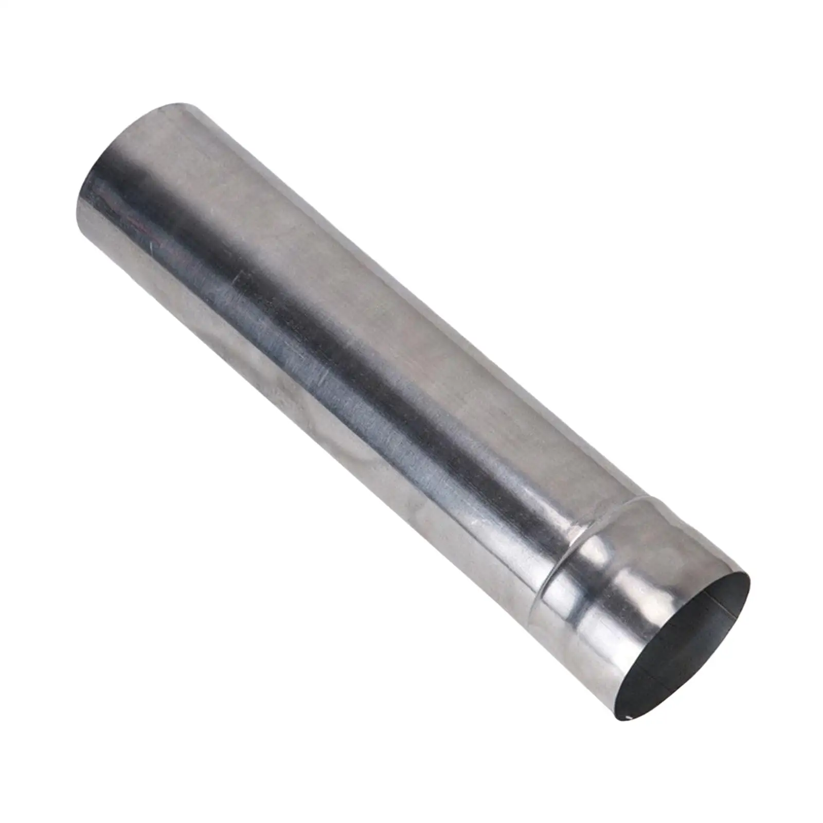Outdoor Wood Stove Chimney Pipe Straight Flue Tube Rain Spark Arrestor for Tent Camping Burner Heating