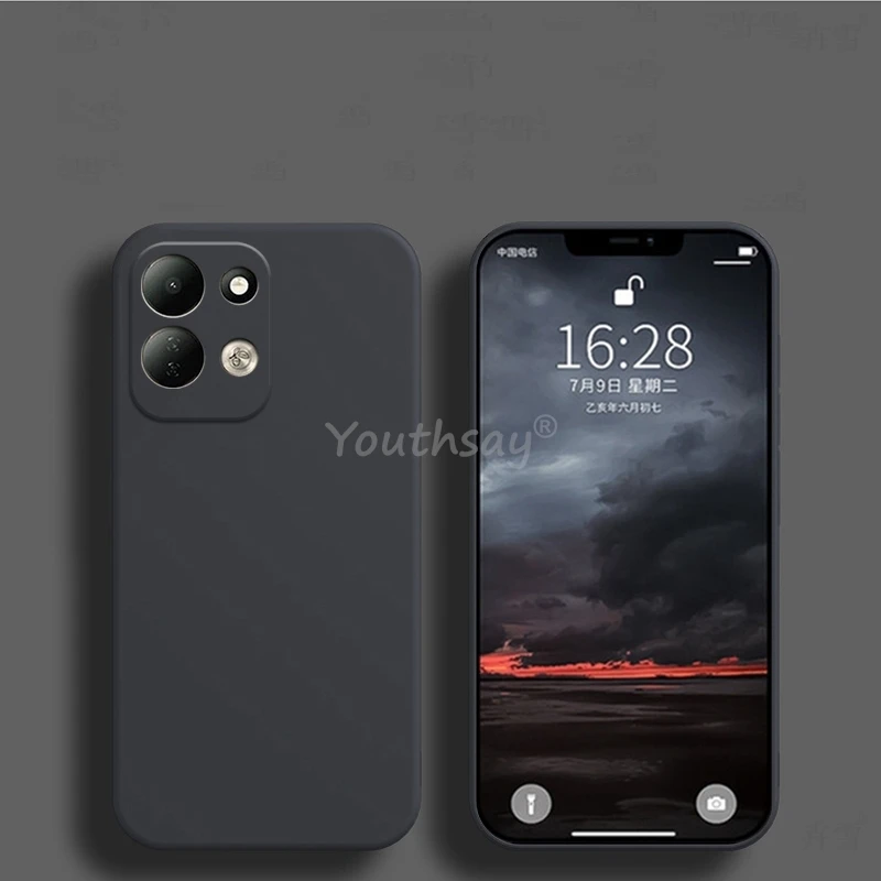 Für Xiaomi Redmi 17 Hülle Flüssigsilikon Einfarbige Weiche Hülle Redmi 17 Cover TPU Sturzsichere Handyhülle Redmi 17 Cover – Detail 10