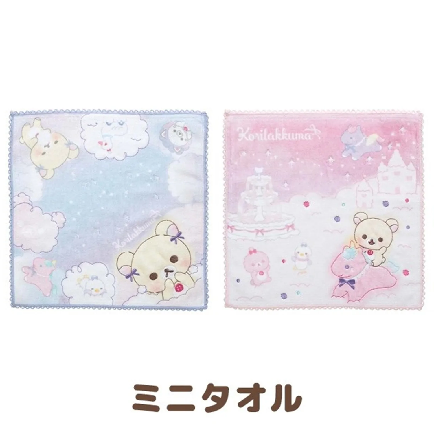

Новые милые детские полотенца из 100% хлопчатобумажной ткани Rilakkuma Korilakkuma Bear, маленькие одеяла, полотенца для детей