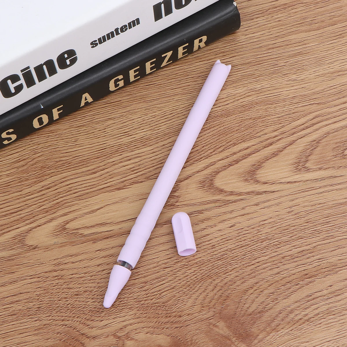 

3 pcs Silicone Case For Stylus Pen Purple Protective Pouch Nib Cover Anti-Scratch Anti-Lost Touchscreen Pencil