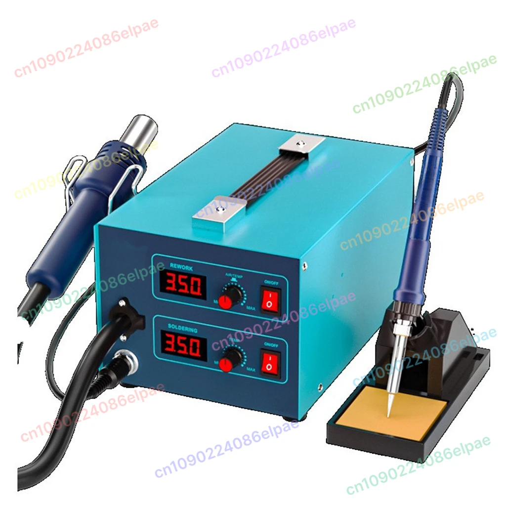 

BK852D + dual digital hot air gun 2-in-1 industrial grade adjustable temperature dismantling and welding table maintenance tool