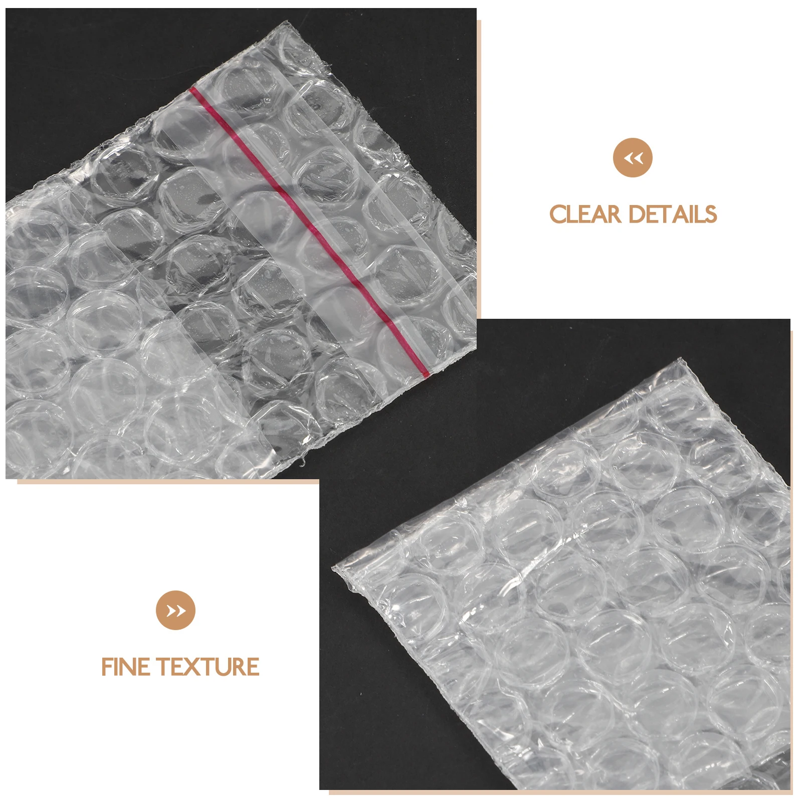 Double Layer Thickened Shockproof Bubble Mailers Self-Sealing Closure for Moving Shipping Storage Packaging Protection