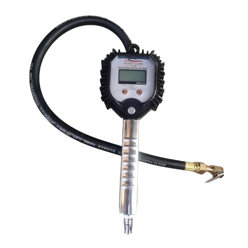 

Диапазон 255Psi 18Bar 18KG/c ㎡ 1800Kpa Высокоточный светодиодный цифровой дисплей Измеритель накачивания шин Измеритель давления в шинах Барометр