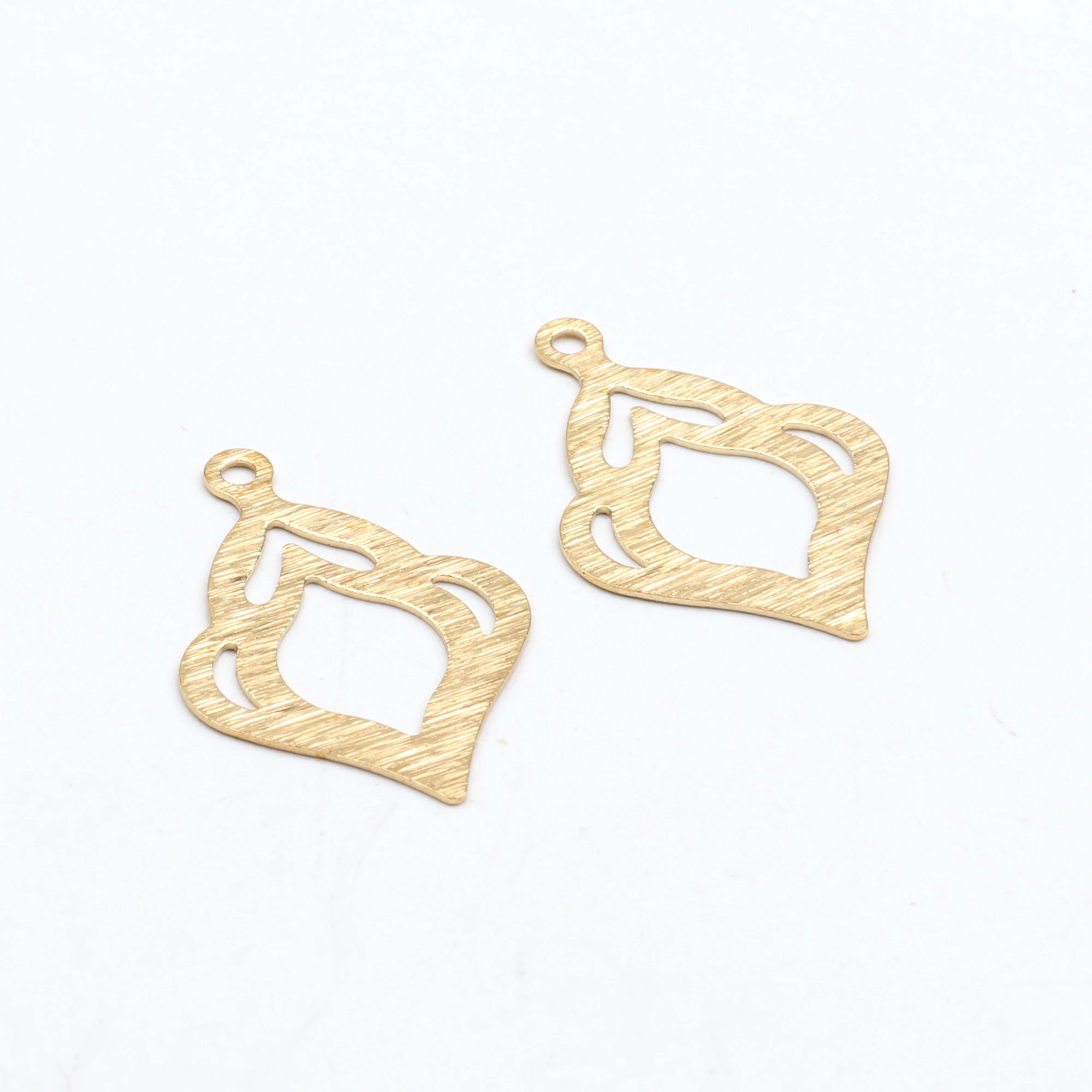 Brass ,Geometric Charm,,Findings Accessories For Diy Earrings Necklace Bracelet Jewelry Making,25x16mm-RB1472