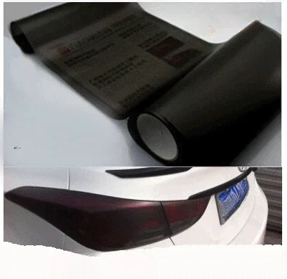 Car Light Film Car Headlight Fog Light Taillight Tint Vinyl Film Sticker Self-Adhesive Motorcycle Vinyl Wrap Car Decoration
