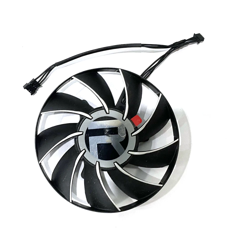 Imagem -05 - Refrigeração Bola Dupla para Amd Radeon Rx6800 Rx6800xt Rx6900xt 16g Placa Gráfica fã Substituição 75 mm 4pin Fd7010h12s Gpu Fãs fã de