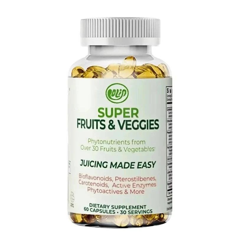 

Super Fruit And Vegetable Capsules Are Powerful Antioxidants That Support Energy, Immune , And Promote Digestive