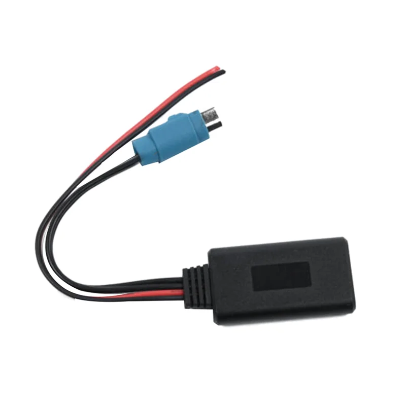 AU49_2PCS Auto Bluetooth Module Muziek Adapter Aux Audio Kabel voor Alpine