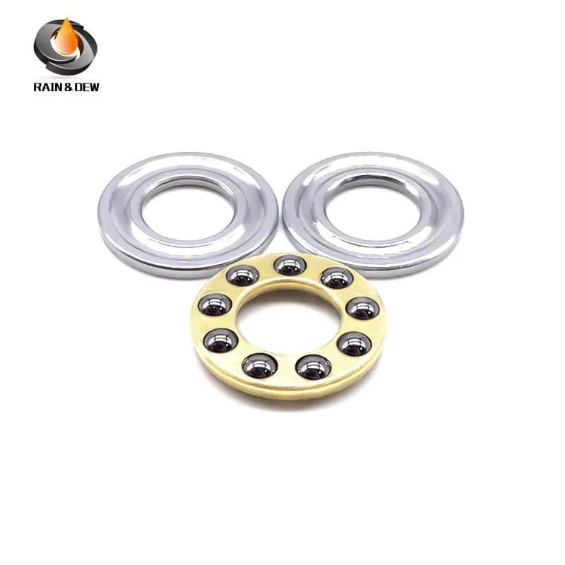 F3-8M Bearing 3*8*3.5 mm ( 10PCS ) ABEC-1 Miniature F3 8M Thrust Axial Ball Bearings