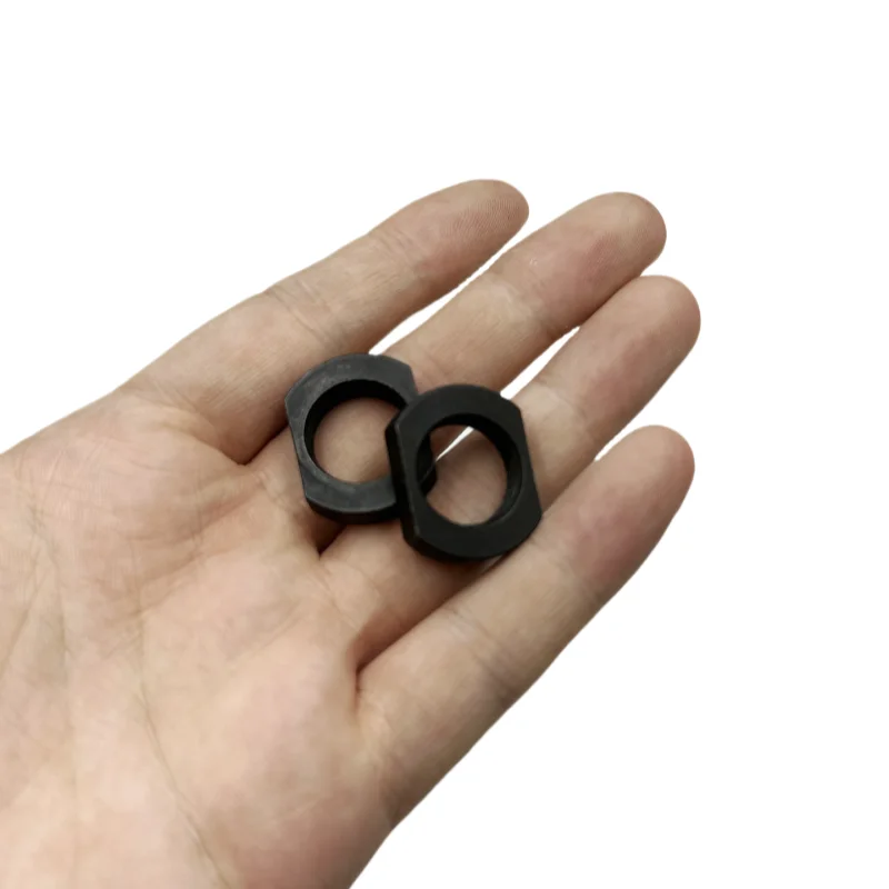 10pcs/pack steel jam nut 1/2*28 5/8*24 thread