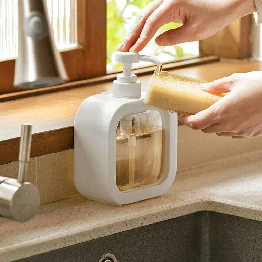 300/500ml Empty Bottle Travel Soap Bottle Plastic Foam Dispenser Bottle Soap Pump Dispenser For Shampoo Dispenser Liquid Bottle