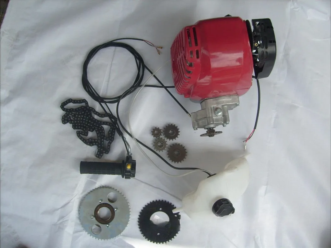 

4 Stroke fuel Engine Engine Universal Modified Parts Four Stroke Motor Bicycle Retrofit Repair Replacement Accessories