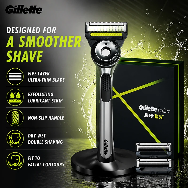 rasoir-manuel-gillette-gla5131jg-a-5-lames-pour-le-visage-lame-de-rasage-seche-et-humide-double-usage-bande-exfoliante-et-lubrifiante